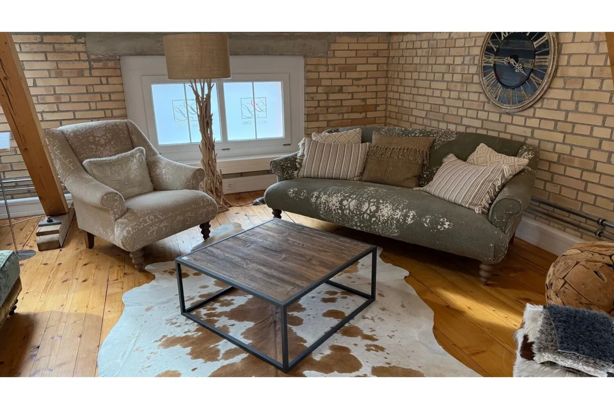 Sofa Jacaranda inklusive Sessel Aussteller