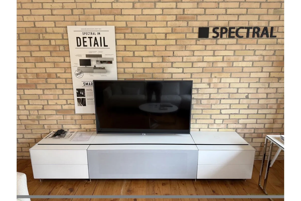Spectral Cocoon TV Möbel inkl Lautsprecher Ausstellungsmodell
